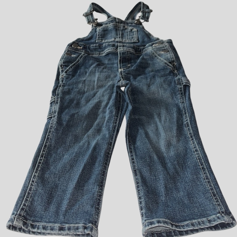 Kids Old Navy Relaxed Fit Carpenter Overalls - Size 3T
